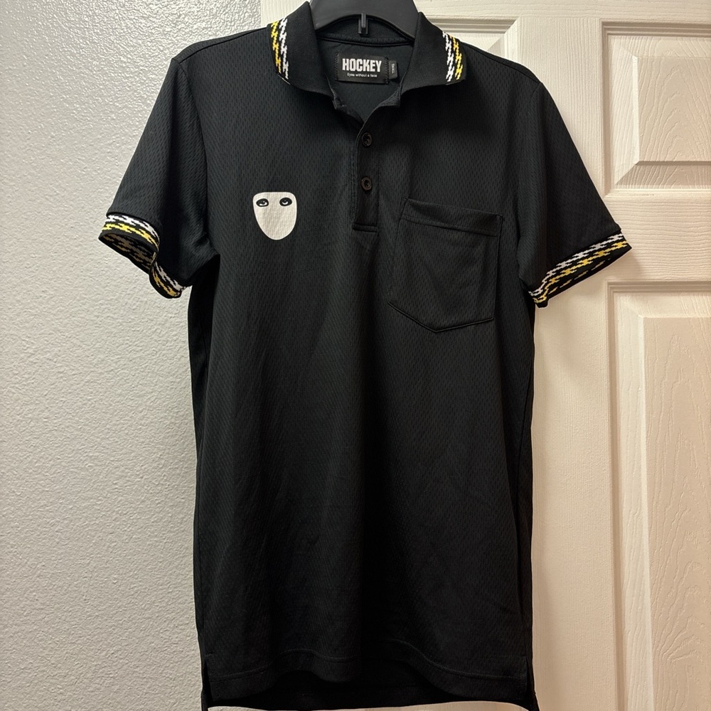 Hockey FA skateboards polo shirt size small